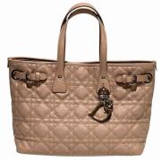 Pre-owned Canvas dior-bags Dior Vintage , Pink , Dames