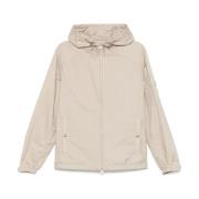 Beige Jassen voor Stijlvolle Outfits Moncler , Beige , Heren