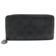 Pre-owned Canvas wallets Louis Vuitton Vintage , Black , Dames