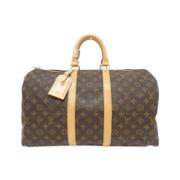 Pre-owned Canvas louis-vuitton-bags Louis Vuitton Vintage , Brown , Da...