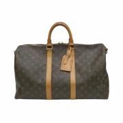 Pre-owned Canvas louis-vuitton-bags Louis Vuitton Vintage , Brown , Da...