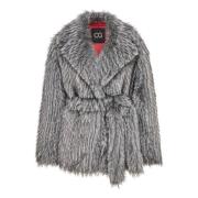 Faux Fur & Shearling Jackets Cesare Gaspari , Gray , Dames