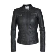 Zwarte rits-voorzijde blazer Onlmargot Only , Black , Dames