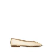 Beige Mesh Lina Ballerina Schoenen Alexander Wang , Beige , Dames