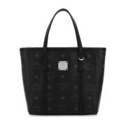 Canvas Mini Tony Handtas MCM , Black , Dames