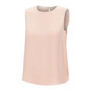 Zijden Georgette Roze Top Theory , Pink , Dames