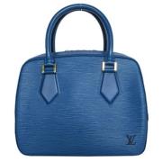 Pre-owned Leather louis-vuitton-bags Louis Vuitton Vintage , Blue , Da...