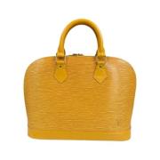 Pre-owned Leather louis-vuitton-bags Louis Vuitton Vintage , Yellow , ...