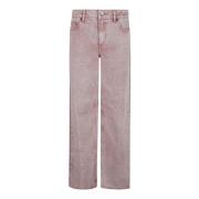 Rose Water Denim Jeans Michael Kors , Pink , Dames