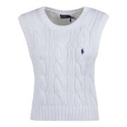 Pullover Ralph Lauren , White , Dames