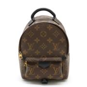 Pre-owned Canvas backpacks Louis Vuitton Vintage , Brown , Dames