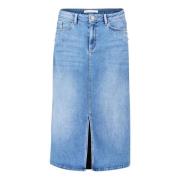 Spijkerrok Betty & Co , Blue , Dames