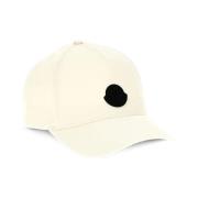 Sportieve Baseballpet voor Heren Moncler , Beige , Heren