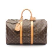 Pre-owned Canvas louis-vuitton-bags Louis Vuitton Vintage , Brown , Da...