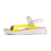 Sandalias Hali Azul, Color: Amarillo Wonders , Multicolor , Dames