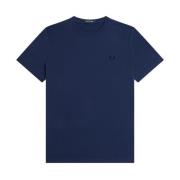 T-Shirts Fred Perry , Blue , Heren