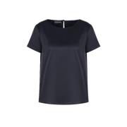 Zijden Tops en Hemdjes Emporio Armani , Blue , Dames