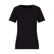 Katoenen Overhemden Emporio Armani , Black , Dames