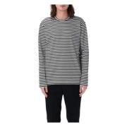 Gestreept T-shirt Zwart Wit Junya Watanabe , Black , Heren