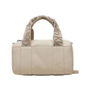 Ultralight Barrel Handtas Calvin Klein Jeans , Beige , Dames