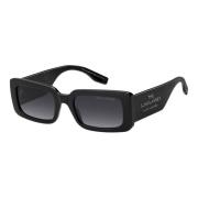 Zwart/Grijs Getinte Zonnebril Marc Jacobs , Black , Dames