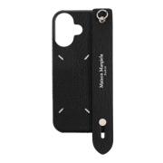 Hoes voor iPhone 16 Maison Margiela , Black , Unisex