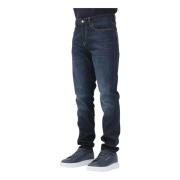 Slim Fit Denim Jeans voor Mannen Armani Exchange , Blue , Heren