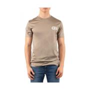 Stijlvol T-shirt voor heren Emporio Armani , Beige , Heren