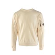 Beige Licht Fleece Trui C.p. Company , Beige , Heren