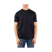 Stijlvol T-shirt voor mannen Emporio Armani , Blue , Heren