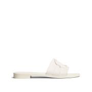 Stijlvolle Slides voor dagelijks gebruik Moncler , White , Dames