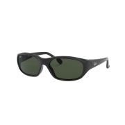 Zwart/Groen Daddy-O Zonnebril 2016 Ray-Ban , Black , Heren