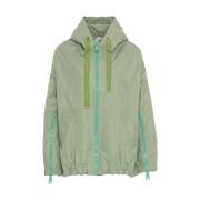 Groene Windbreaker Jas Ss25 Khrisjoy , Green , Dames