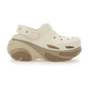 Bubble Crush Sandalen Beige Crocs , Beige , Dames