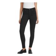 Biologische Skinny Jeans Guess , Black , Dames