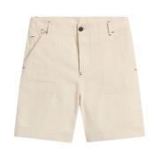 Witte Shorts voor een stijlvolle look Jacquemus , Beige , Heren