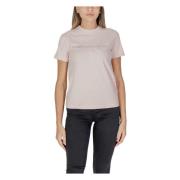 Geborduurde Tee Model Roze Elegant T-Shirt Calvin Klein Jeans , Pink ,...