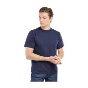 Korte Mouw T-shirt Armor-Lux , Blue , Heren