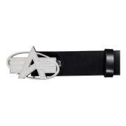 Nylon riem met metalen gesp Alpha Industries , Black , Heren