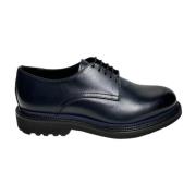 Blauwe Leren Veters Rubberen Zool Schoenen Marechiaro 1962 , Blue , He...