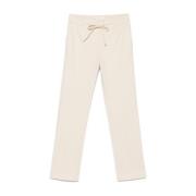 Witte broek met trekkoord en zakken Circolo 1901 , Beige , Dames