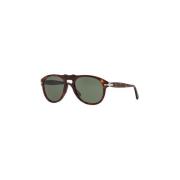 Acetaat zonnebril Persol , Brown , Heren