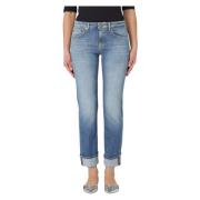 Stijlvolle Reina Jeans voor vrouwen Dondup , Blue , Dames