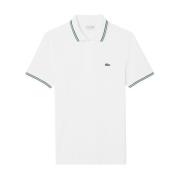 Korte Mouw T-shirt Lacoste , White , Heren