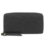 Pre-owned Canvas wallets Louis Vuitton Vintage , Black , Dames