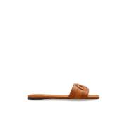 Slides Liss Salvatore Ferragamo , Brown , Dames