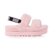 Dames Schapenvacht Pantoffels UGG , Pink , Dames