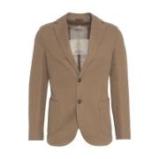 Bruine Blazer Easy Jacket Circolo 1901 , Brown , Heren