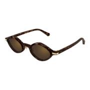 Stijlvolle zonnebril voor chique look Cartier , Black , Unisex