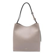 Nuvola Bucket Tas Furla , Beige , Dames